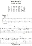Tom Sawyer - Easy Guitar with TAB