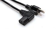 Hosa 3-Wire Grounded Right Angle Power Cable