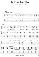 Go Your Own Way - Guitar Tab Play-Along