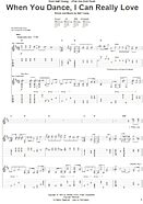 When You Dance, I Can Really Love - Guitar TAB