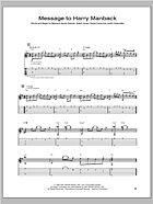 Message To Harry Manback - Guitar TAB