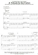 A Tribute To The Fallen - Guitar TAB