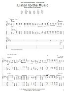 Listen To The Music - Guitar TAB