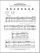 End Of The Line - Guitar TAB