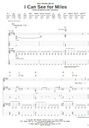 I Can See For Miles - Guitar TAB