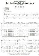 I'm The Man Who Loves You - Guitar TAB