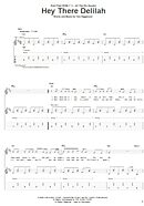 Hey There Delilah - Guitar TAB
