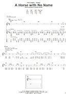 A Horse With No Name - Guitar TAB