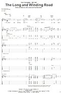 The Long And Winding Road - Guitar TAB