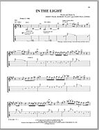 In The Light - Guitar TAB