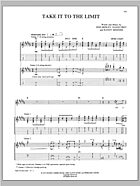 Take It To The Limit - Guitar TAB