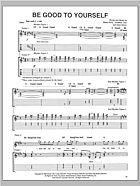 Be Good To Yourself - Guitar TAB
