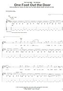 One Foot Out The Door - Guitar TAB
