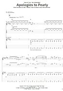 Apologies To Pearly - Guitar TAB