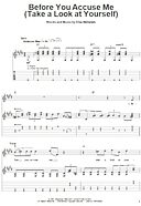 Before You Accuse Me (Take A Look At Yourself) - Guitar Tab Play-Along