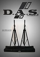 DAS Audio TRPD-S2-PAK Steel and Aluminum Tripod Stand Pack