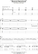 Banzai Washout Guitar Tab Zzounds