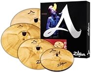 Zildjian A Custom 4-Piece Cymbal Pack with 18