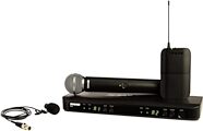 Shure BLX1288/WL185 Dual-Channel Combo SM58 Handheld and WL185 Lavalier Wireless Microphone System