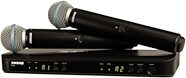 Shure BLX288/B58 Dual-Channel Beta 58 Wireless Handheld Microphone System