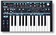 Novation Bass Station II Analog Synthesizer Keyboard, 25-Key