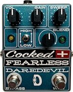 Daredevil Cocked and Fearless Distortion Fixed Wah Pedal