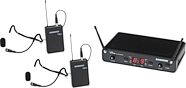 Samson Concert 288 Dual QE Fitness Wireless Headset Microphone System