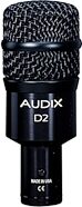 Audix D2 Dynamic Hypercardioid Instrument Microphone