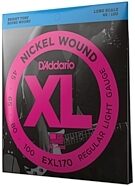 D'Addario EXL170 XL Nickel Wound Bass Strings (Soft, Long)