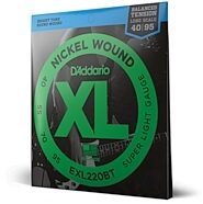 D'Addario EXLBT Balanced Tension Nickel Wound Electric Bass Strings