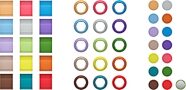 Sennheiser EW-D Color Coding Set Magnetic Color Indicator
