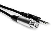 Hosa STXF Female XLR to Male 1/4" TRS Interconnect Cable