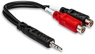 Hosa Y Cable (Stereo 1/8" TRS Minijack Male to 2 x RCA Female)