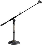 Hercules MS120B H-Base Low Profile Boom Microphone Stand