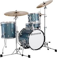 Ludwig LC179XX Breakbeats by Questlove Compact Drum Shell Kit, 4-Piece
