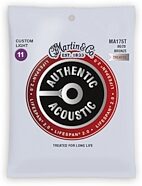 Martin Authentic Lifespan 2.0 Treated 80/20 Bronze Acoustic Guitar Strings