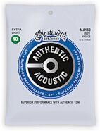 Martin Authentic SP 80/20 Bronze 12-String Acoustic Guitar Strings
