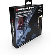 Monster Prolink Bass Instrument Cable, Right-Angle to Straight