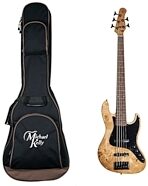 Michael Kelly Custom Collection Element 5R Electric Bass Guitar, 5-String, Pau Ferro Fingerboard