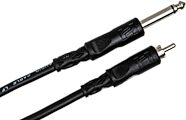 Hosa Unbalanced Interconnect Cable, 1/4" TS to RCA