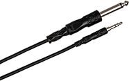 Hosa Stereo 1/8" TRS to Mono 1/4" TS Cable