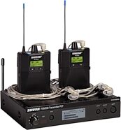 Shure PSM300 Twin Pack PRO Wireless In-Ear Monitor System with SE215 Earphones