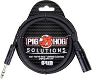 Pig Hog 1/4" TRS (Male) to XLR (Male) Adaptor Cable