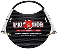 Pig Hog Instrument Pedal Cable, with Right Angle to Right Angle Ends