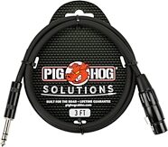 Pig Hog 1/4" TRS (Male) to XLR (Female) Cable
