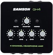 Samson QH4 Studio Headphone Amplifier, 4-Channel