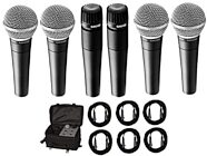 Shure SM57 and SM58 Microphone Package