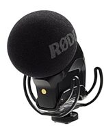 Rode SVMPR Stereo VideoMic Pro Condenser Microphone with Rycote Shockmount