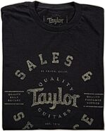 Taylor Mens Black Shop T-Shirt