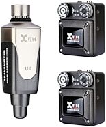 Xvive U4R2 Digital Wireless Dual Receiver In-Ear Monitor System